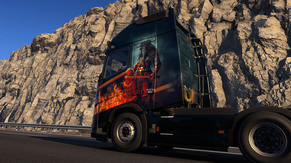 Screenshot z Euro Truck Simulator 2 - Greek Mythology Pack