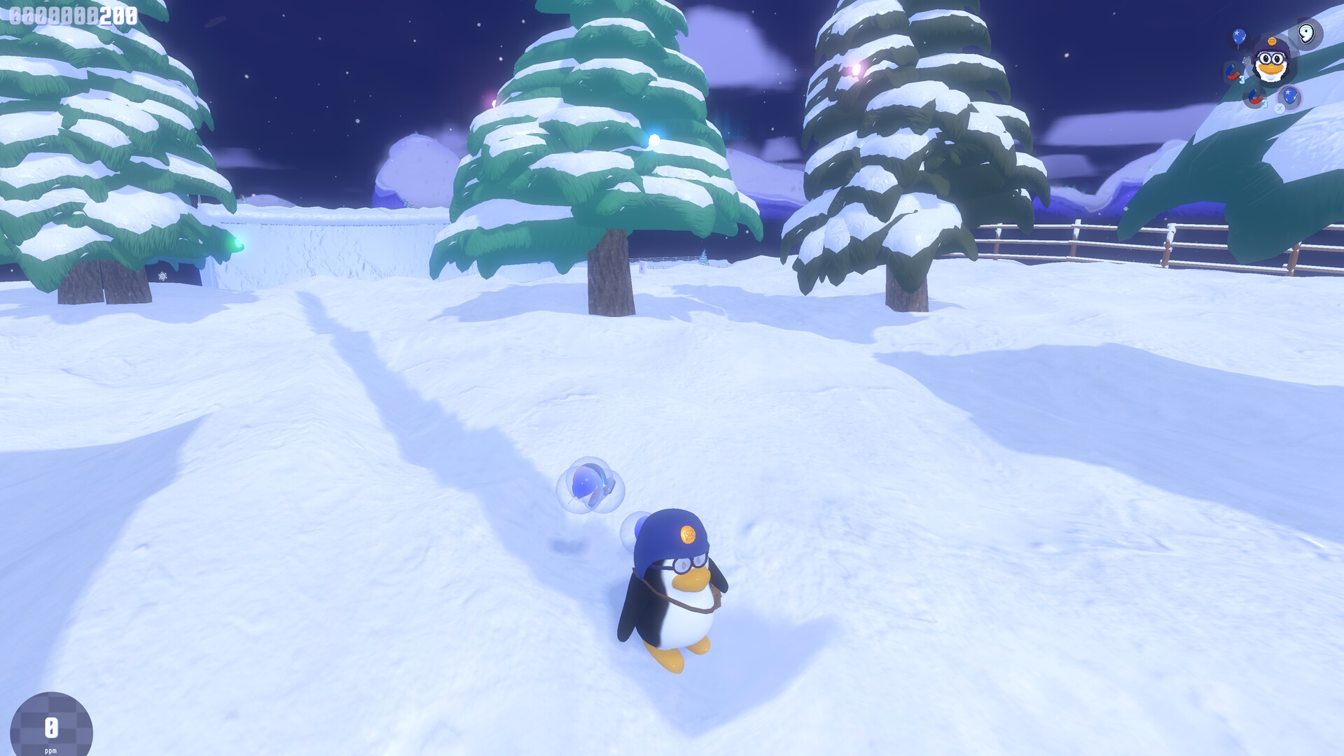Pingbert's Snow Ride screenshot #4