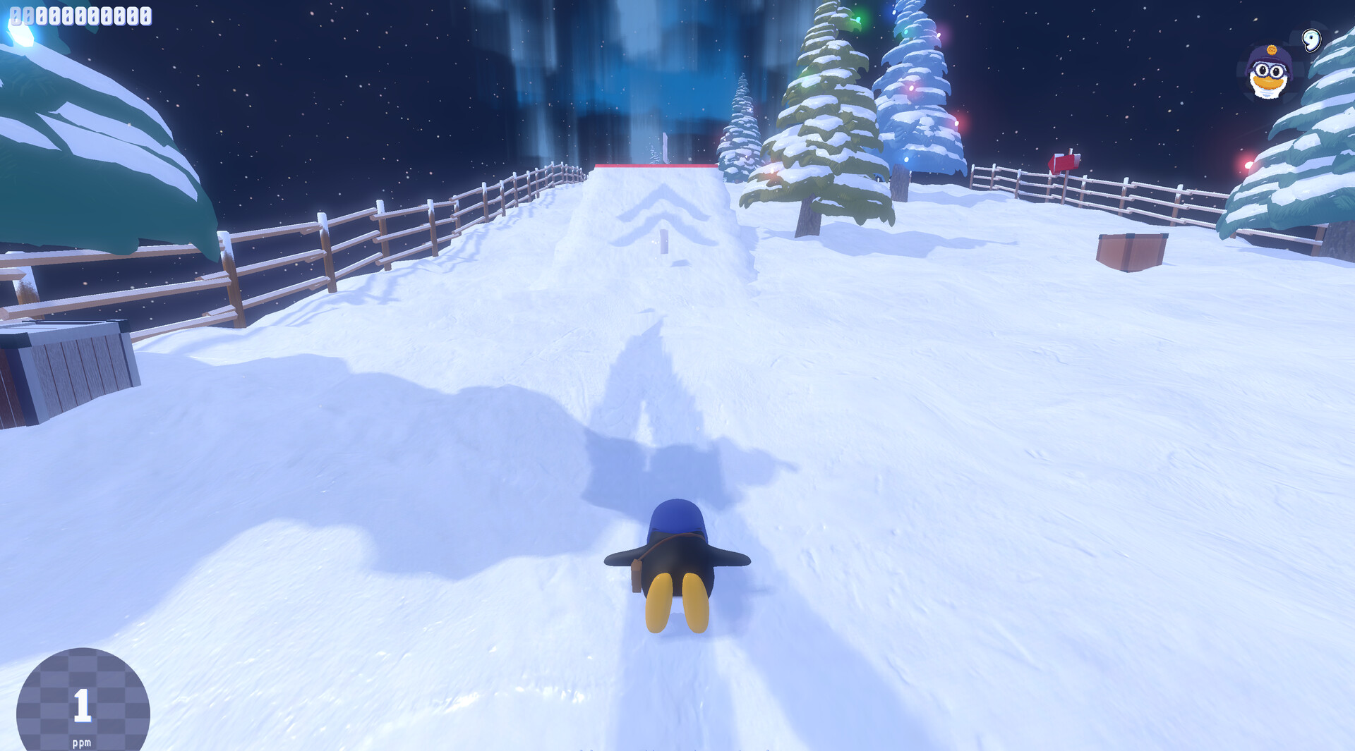 Pingbert's Snow Ride screenshot #1