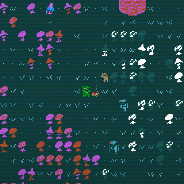 screenshot of Caves of Qud 12