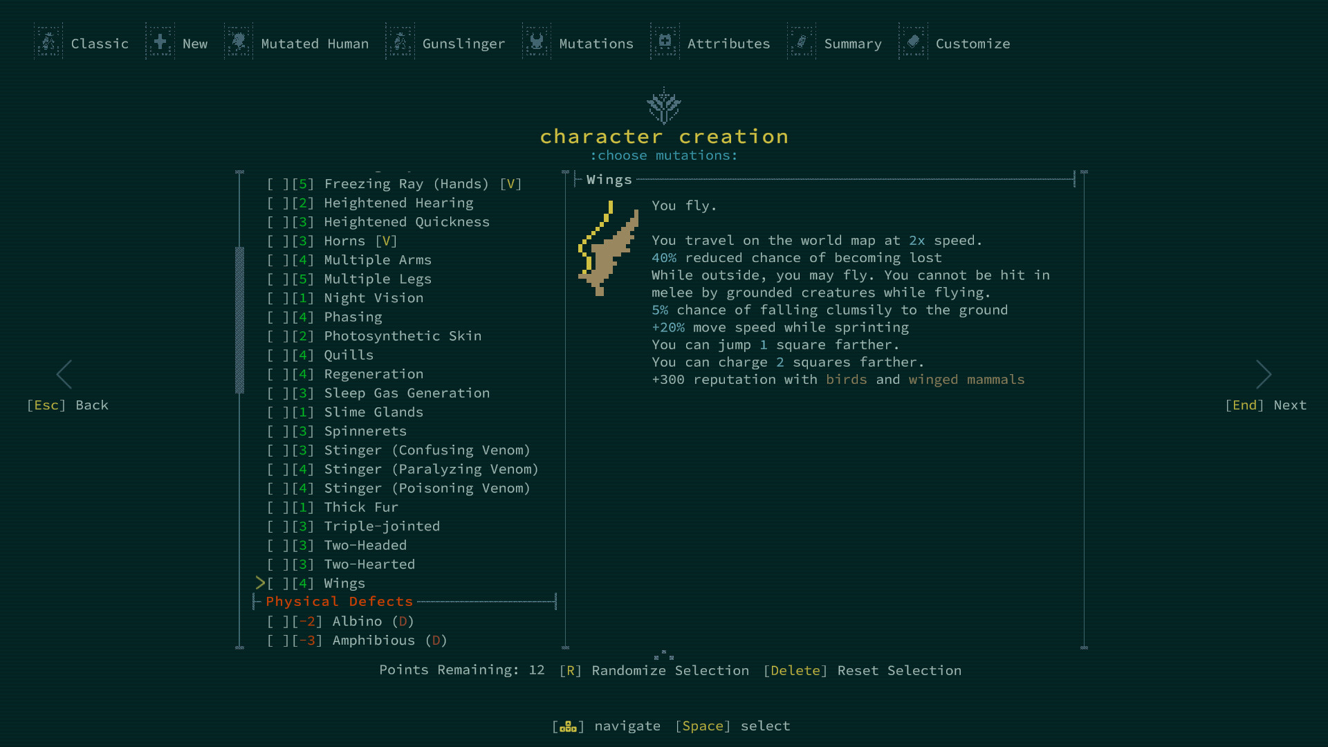 screenshot of Caves of Qud 7