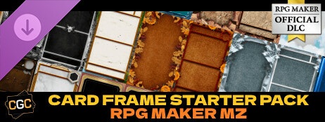 RPG Maker MZ - Card Frame Starter Pack cover art