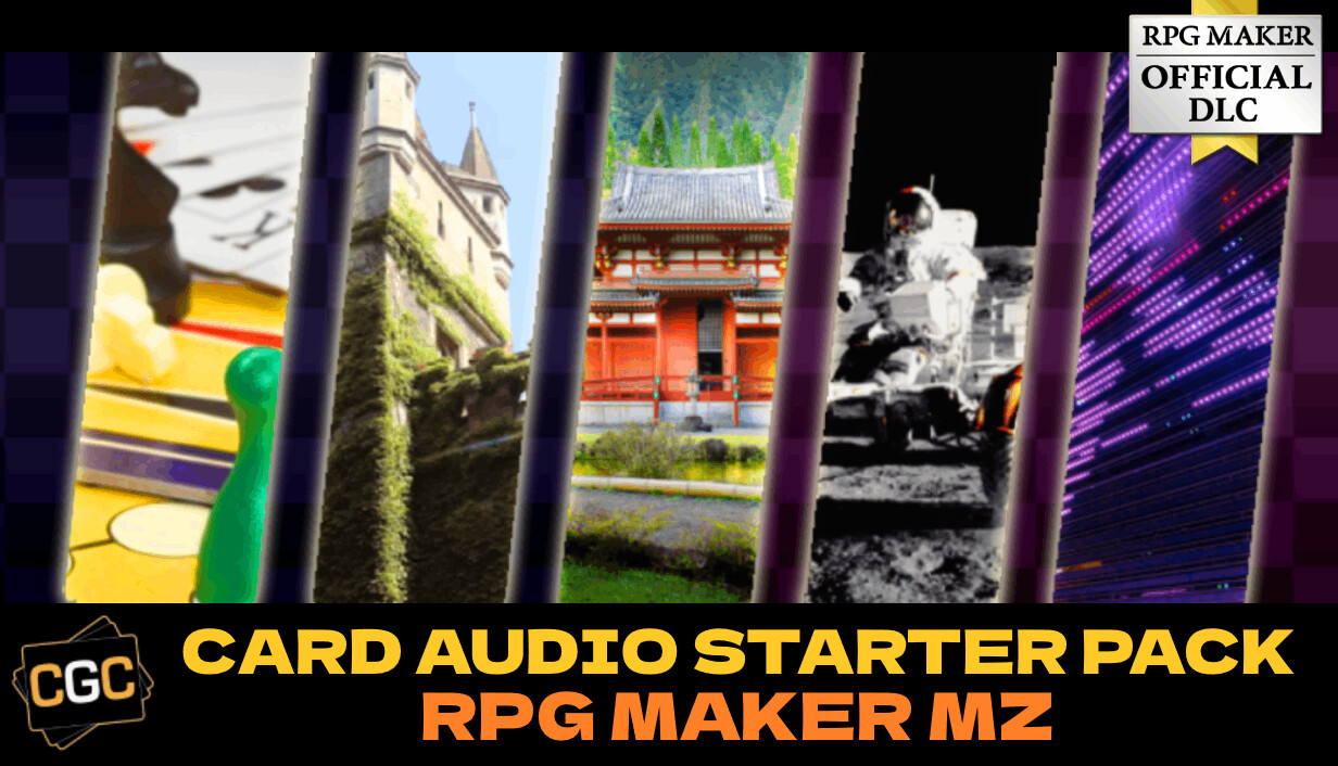 RPG Maker MZ - Card Audio Starter Pack Featured Screenshot #1