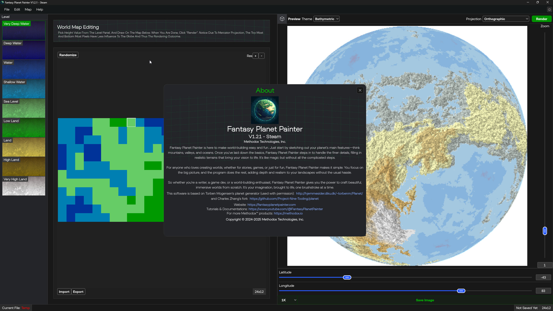 Fantasy Planet Painter screenshot 4