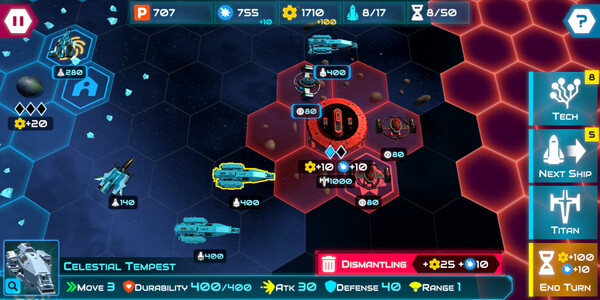Star Titans : War of the Galaxy screenshot 2