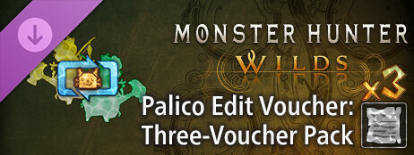 Monster Hunter Wilds - Palico Edit Voucher: Three-Voucher Pack cover art