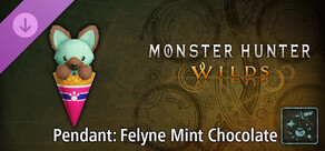 Monster Hunter Wilds - Pendant: Felyne Mint Chocolate