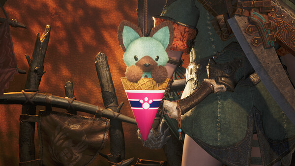 Monster Hunter Wilds - Pendant: Felyne Mint Chocolate for steam Monster Hunter Wilds - Pendant: Felyne Mint Chocolate for steam