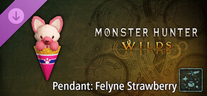 Monster Hunter Wilds - Pendant: Felyne Strawberry