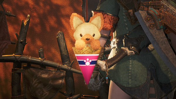 Monster Hunter Wilds - Pendant: Felyne Caramel for steam Monster Hunter Wilds - Pendant: Felyne Caramel for steam