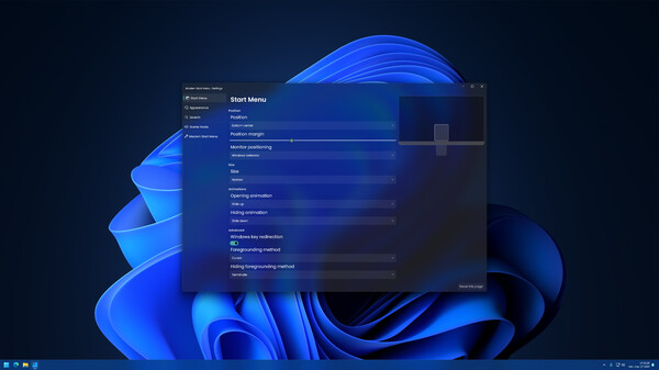 Modern Start Menu screenshot 6