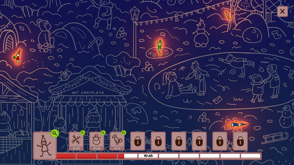 Screenshot z Hidden Winter Things Screenshot z Hidden Winter Things