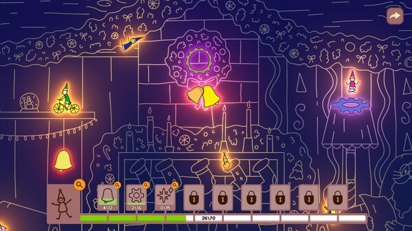 Screenshot z Hidden Winter Things Screenshot z Hidden Winter Things