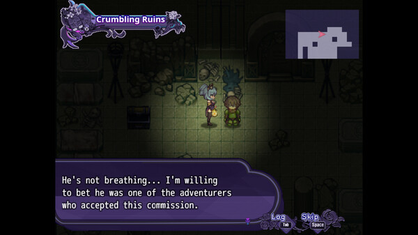 Screenshot z Alma and the Fragments of Cursed Memories