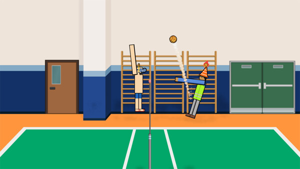 Скриншот из Wacky Volleyball