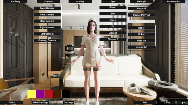 Virtual Girlfriend Lia - Nurse Suit.