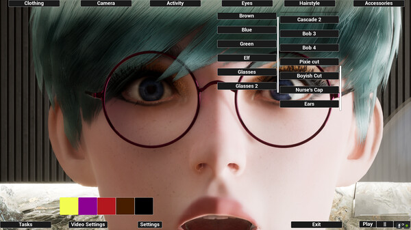 Virtual Girlfriend Lia - Nurse Suit.