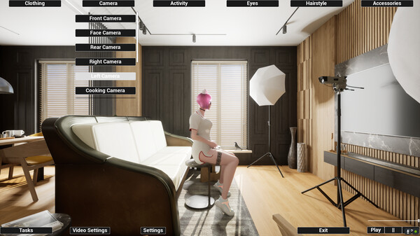 Virtual Girlfriend Lia - Nurse Suit.