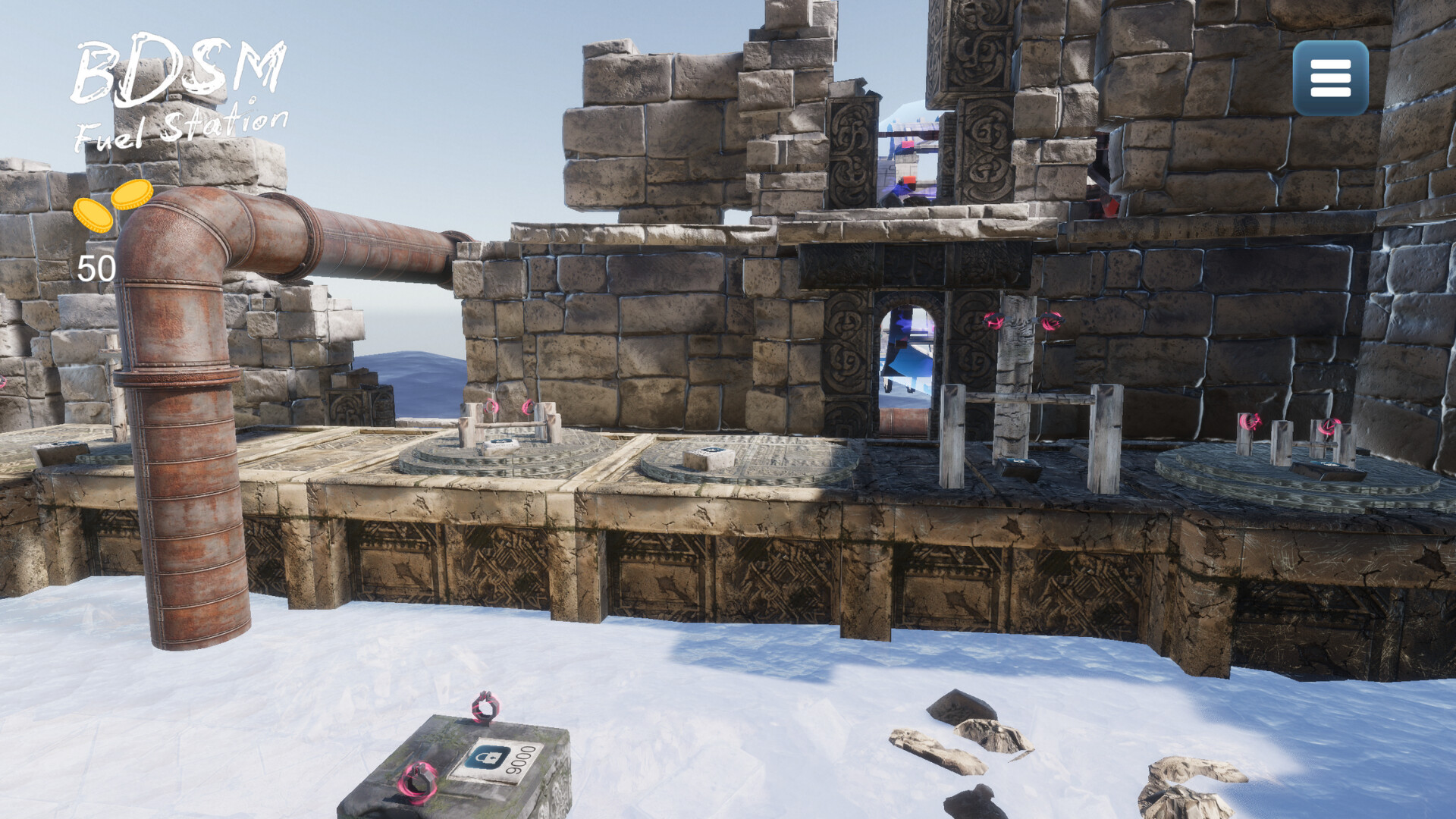 BDSM Fuel Station - interactive physics simulation screenshot #12