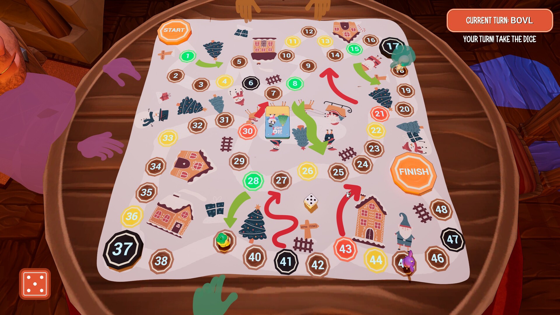 HO-HOP! - Christmas Board Game screenshot #3