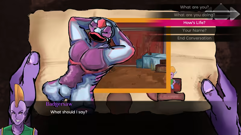 The Adventures of Badgersaw Chapter 1 screenshot 4