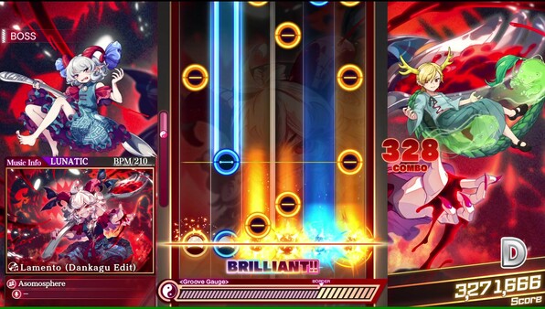 Screenshot z Touhou Danmaku Kagura Phantasia Lost - Extra Song Pack Vol. 6 Screenshot z Touhou Danmaku Kagura Phantasia Lost - Extra Song Pack Vol. 6