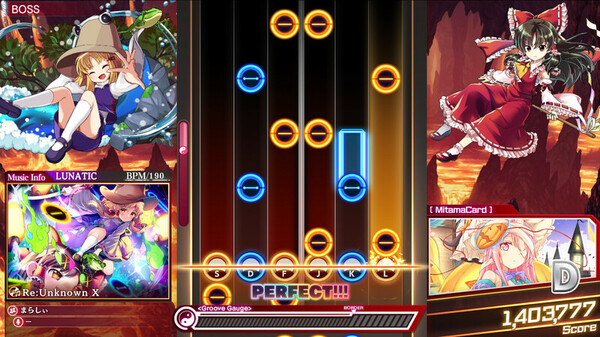 Screenshot z Touhou Danmaku Kagura Phantasia Lost - Extra Song Pack Vol. 8 Screenshot z Touhou Danmaku Kagura Phantasia Lost - Extra Song Pack Vol. 8