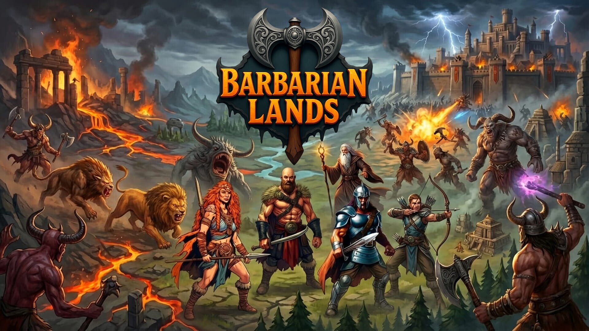 Barbarian Lands screenshot #9