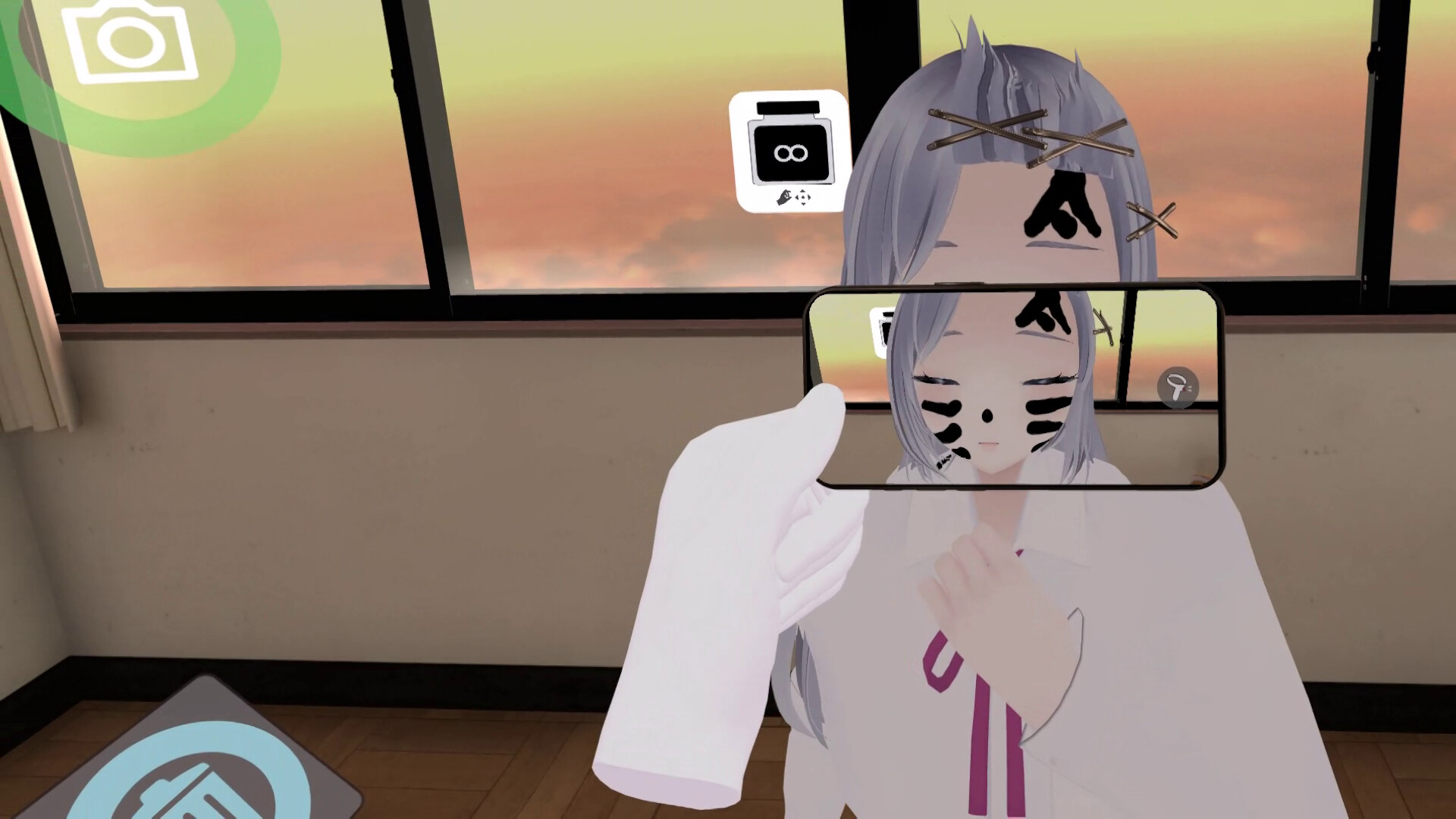 DokiDoki Hanetsuki VR: Paddle & Ink screenshot 6