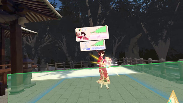 DokiDoki Hanetsuki VR: Paddle & Ink