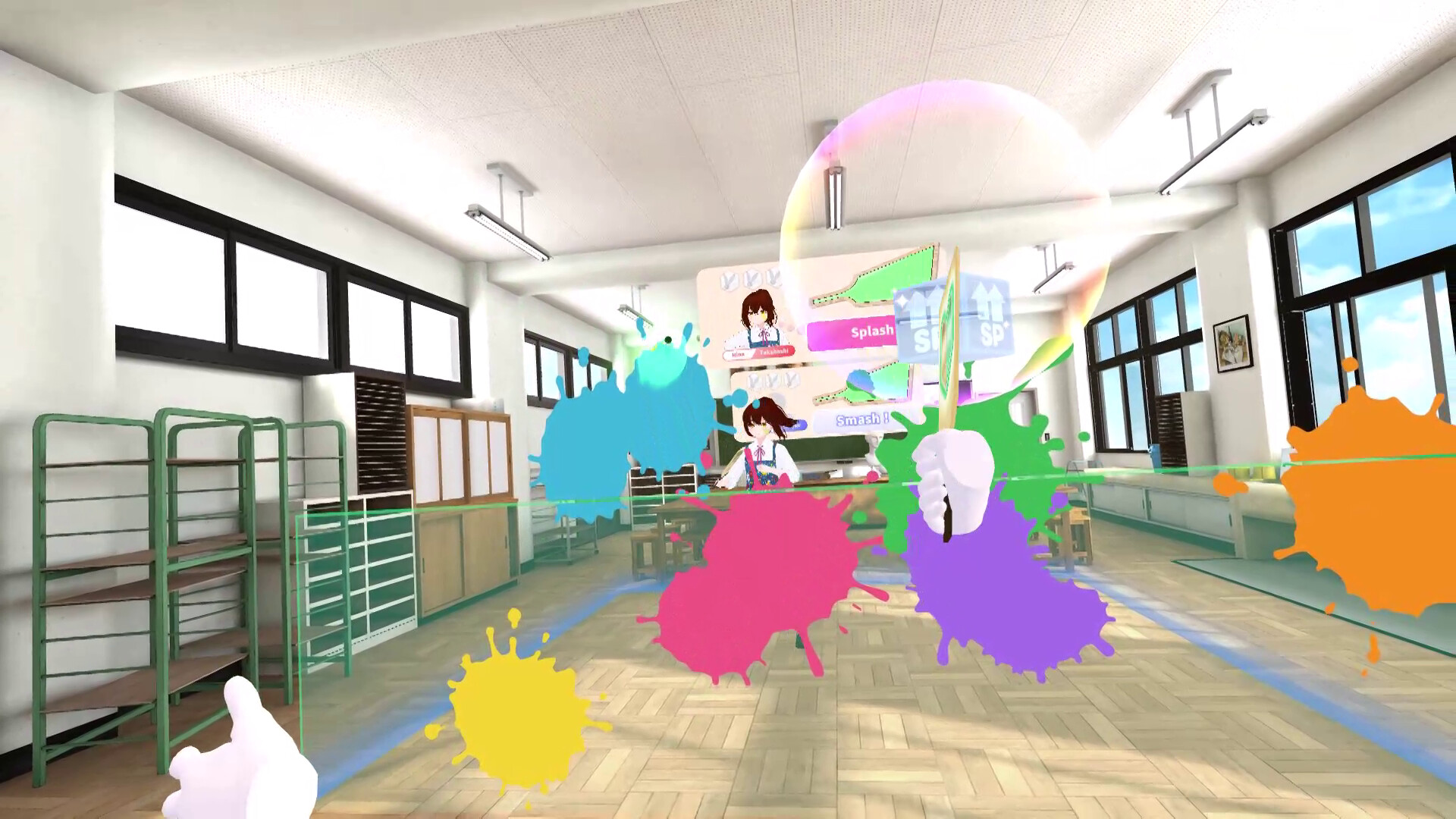 DokiDoki Hanetsuki VR: Paddle & Ink screenshot #8