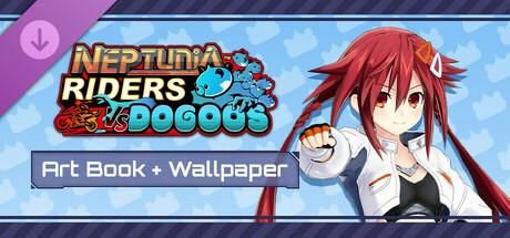 Neptunia Riders VS Dogoos Digital Art Book + Wallpaper banner image