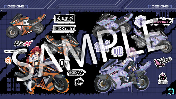 Neptunia Riders VS Dogoos Digital Art Book + Wallpaper