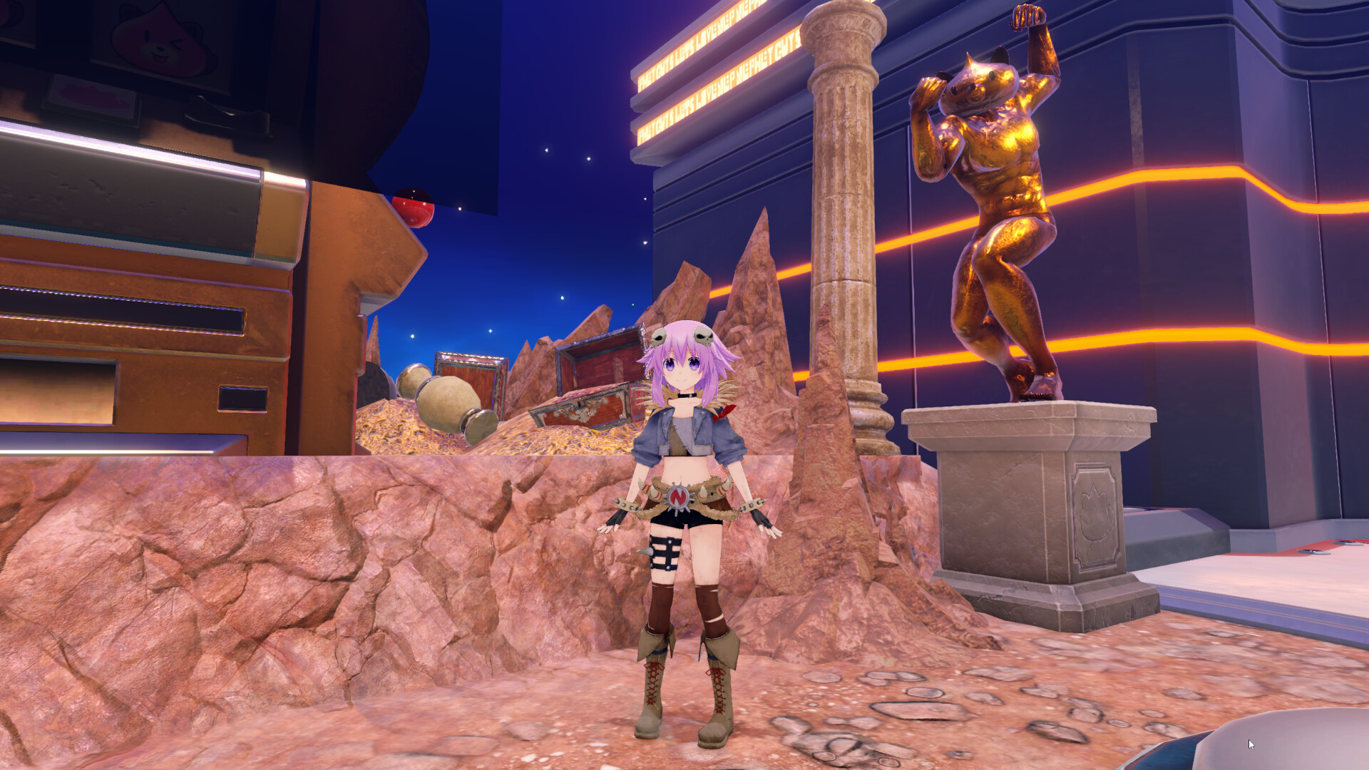 Neptunia Riders VS Dogoos Costume Set screenshot screenshot 11