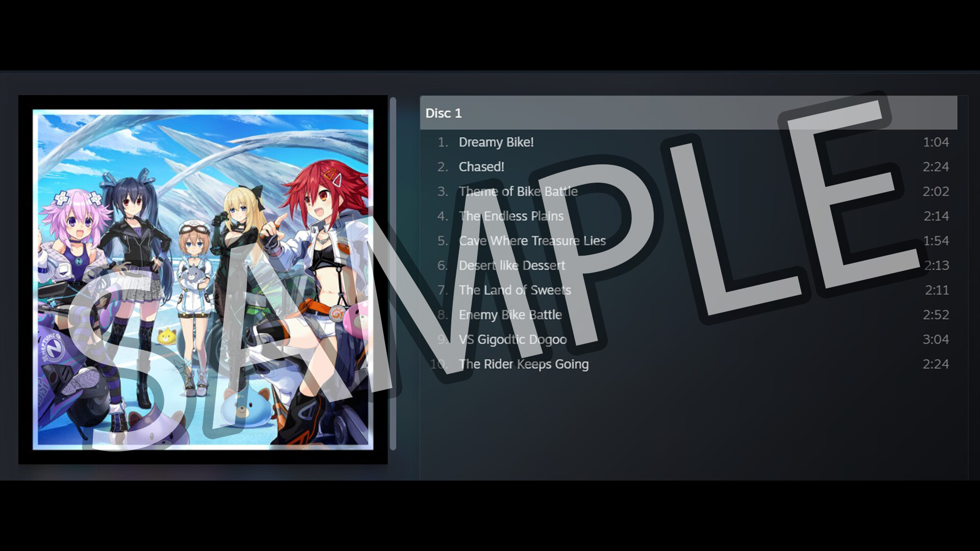 Neptunia Riders VS Dogoos Soundtrack Featured Screenshot #1