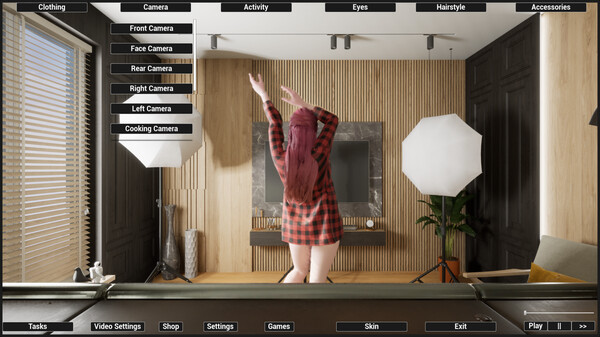 Virtual Girlfriend Lia - Home Wear