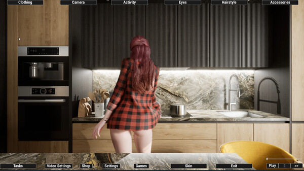 Virtual Girlfriend Lia - Home Wear