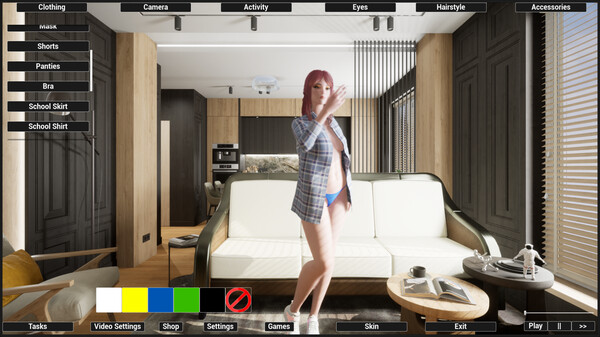 Virtual Girlfriend Lia - Home Wear — скриншот 3