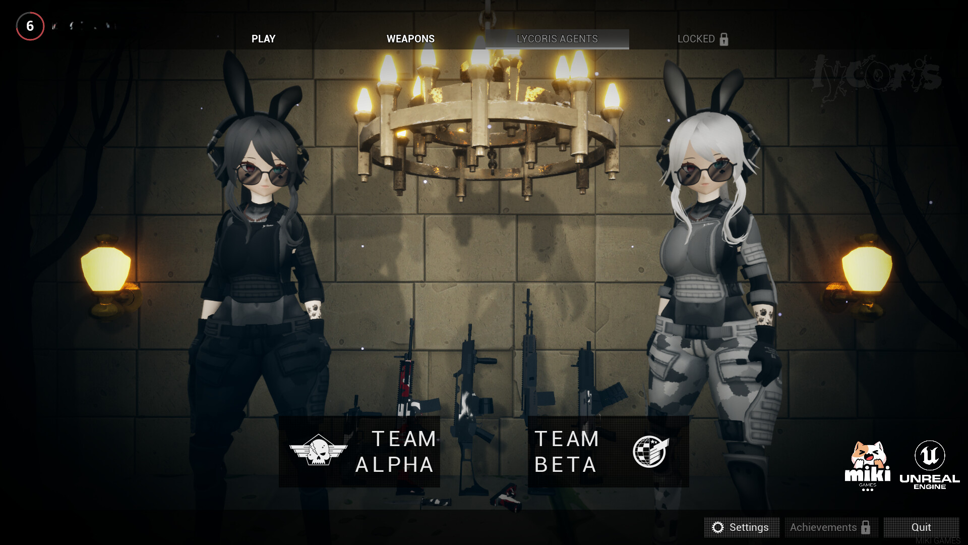 #2. Lycoris (Steam) 由: Miki Games