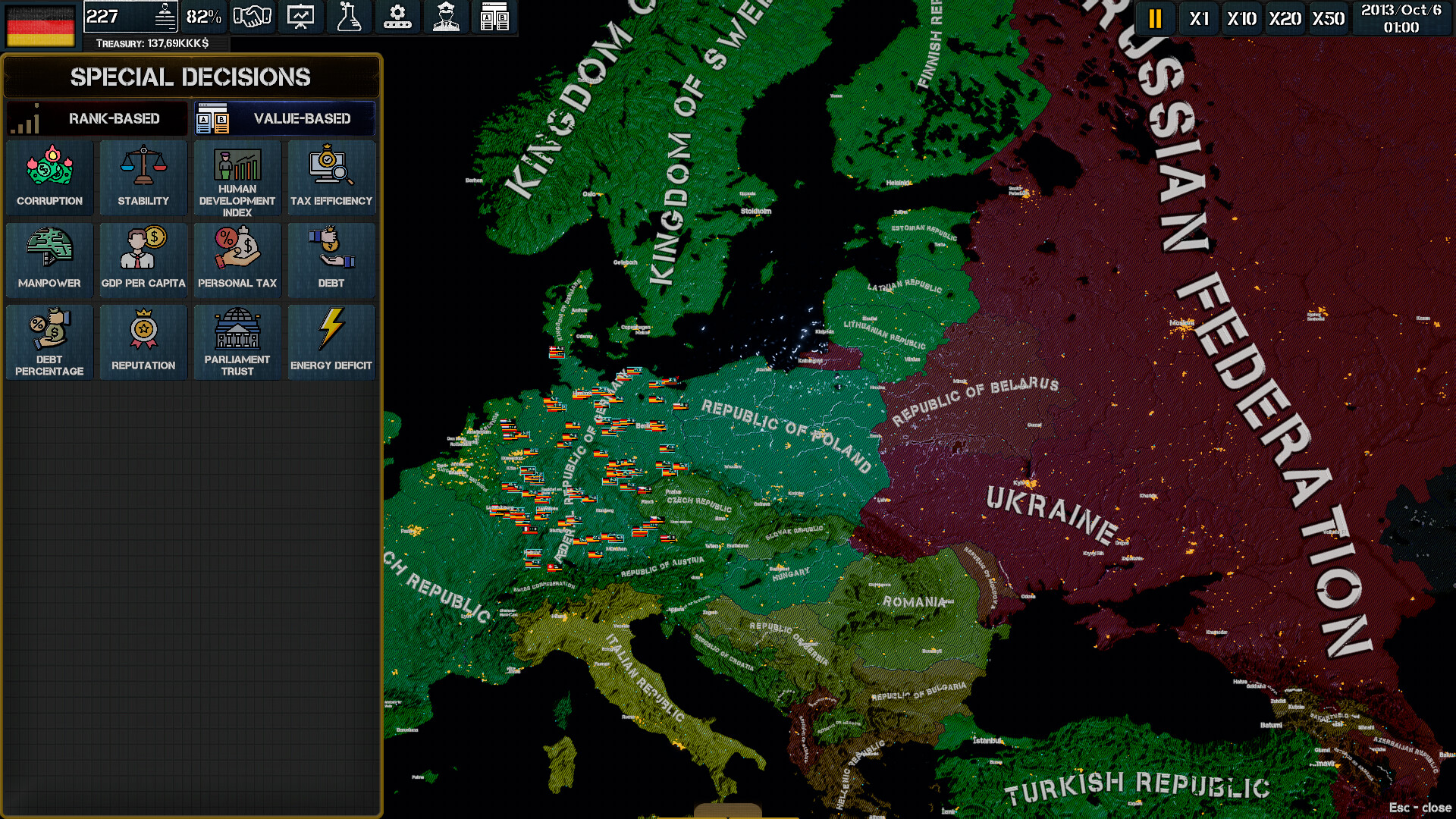 Flames in Modern Europe screenshot #4
