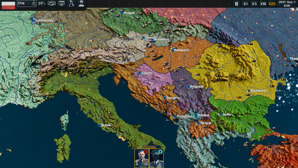 Flames in Modern Europe