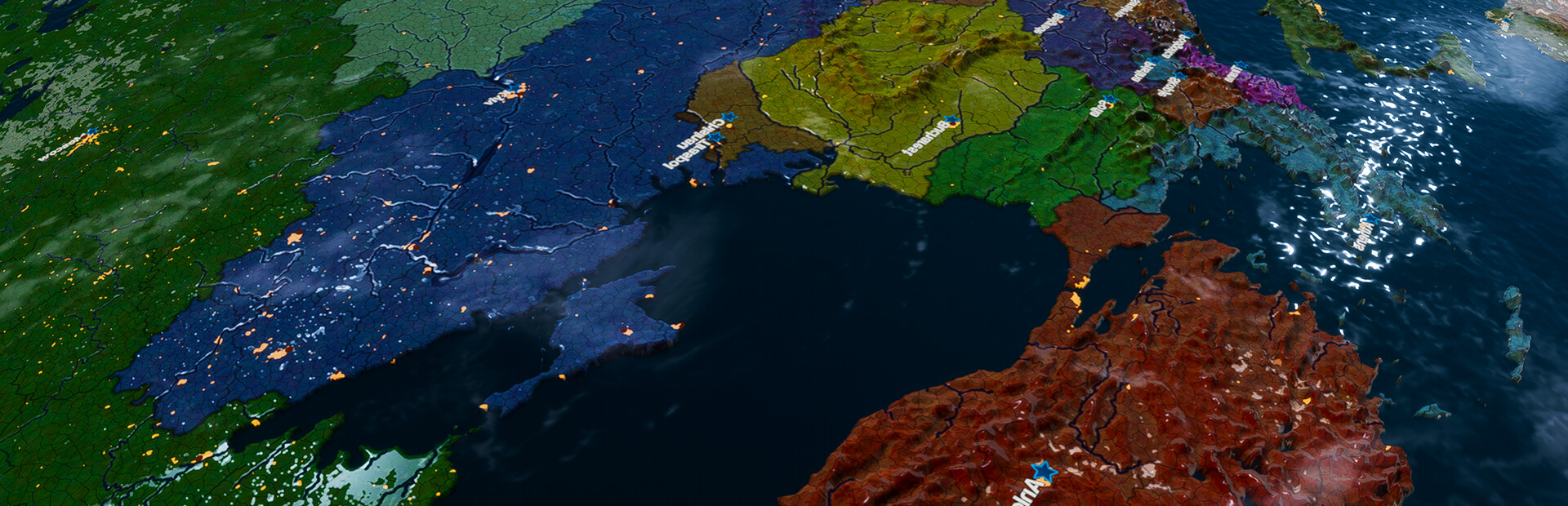 Flames in Modern Europe