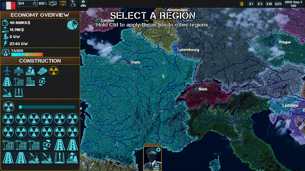 Flames in Modern Europe game for Linux 1
