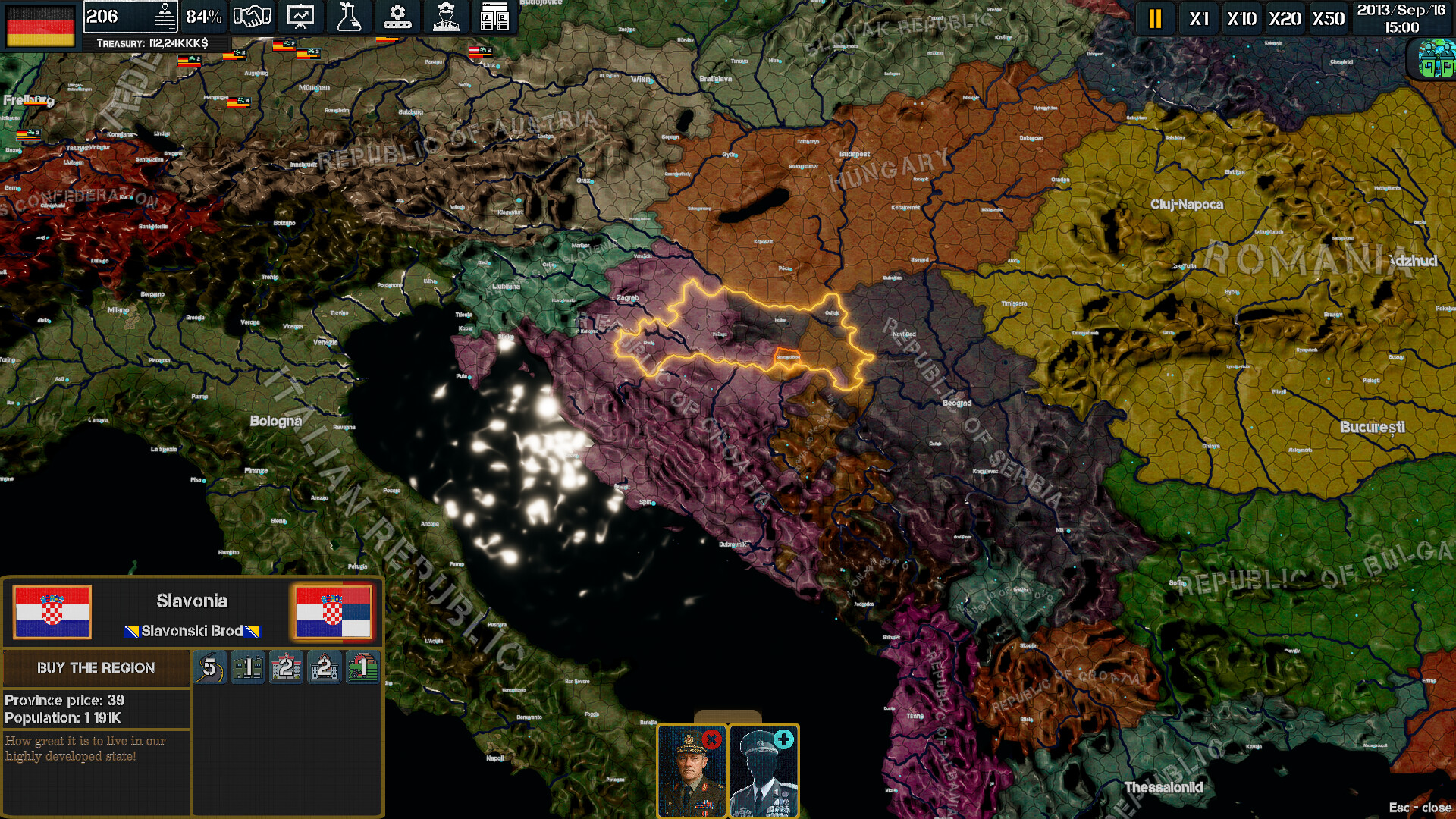 Flames in Modern Europe screenshot #5