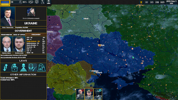 Flames in Modern Europe