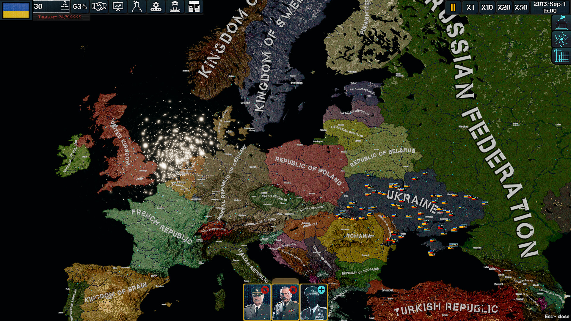 Flames in Modern Europe screenshot #1