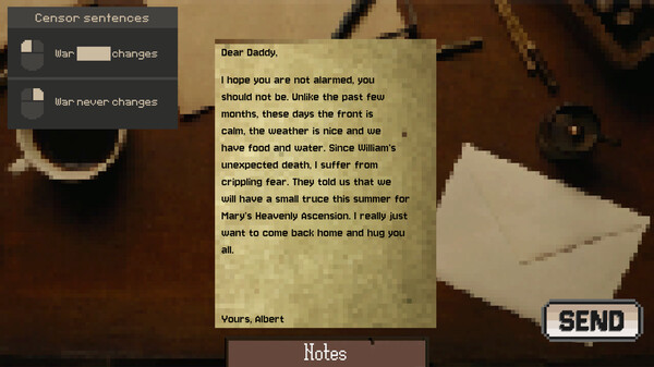 Letters from the War screenshot 3