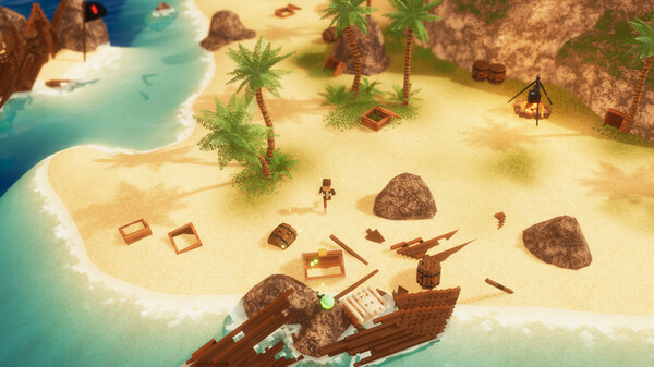 Screenshot z Pixel Pirates