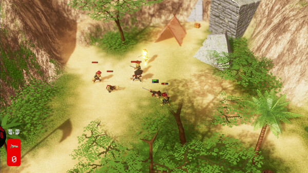Screenshot z Pixel Pirates