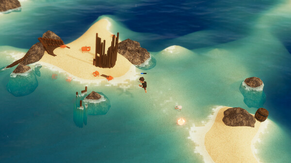 Screenshot z Pixel Pirates
